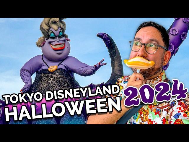 Tokyo Disneyland 2024 | Halloween Parade & CUTE Donald Duck Dessert