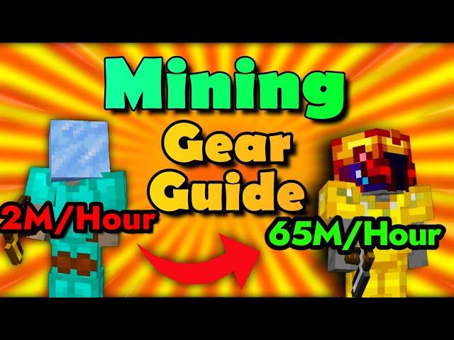 Mining Gear Progression Guide 2023 / Hypixel SkyBlock Guide