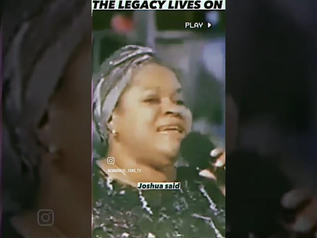 Pastor Evelyn joshua was with prophet TB JOSHUA before he breath last shocking confession