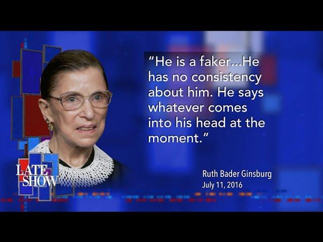 The Ginsberg-Trump Twitter Feud Heats Up