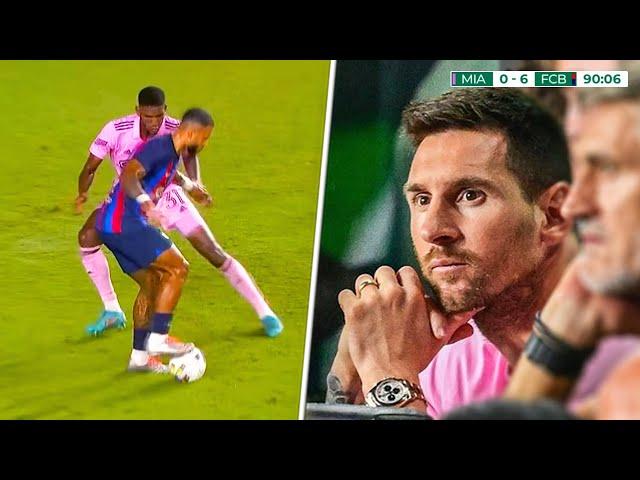 The day Barcelona humiliated Inter Miami before Messi's debut