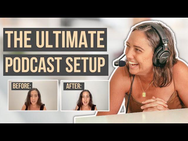 The ULTIMATE at Home Podcast Setup 2023 | What Equipment you NEED for Beginners