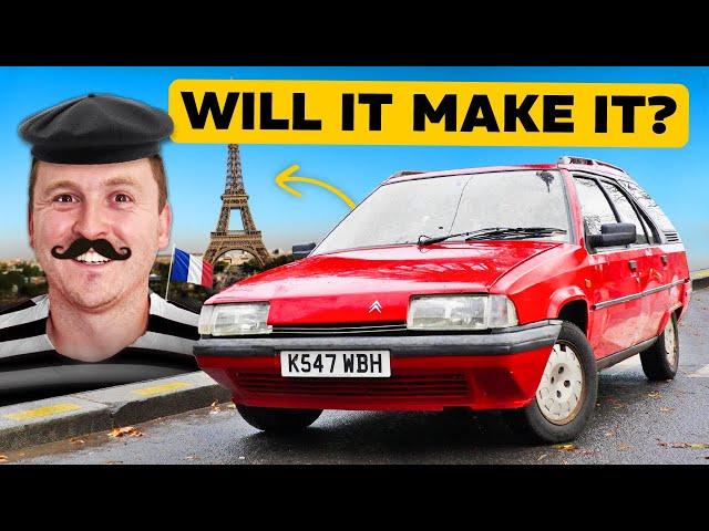 WILL THE UK’S CHEAPEST CAR MAKE IT 500 MILES TO PARIS?