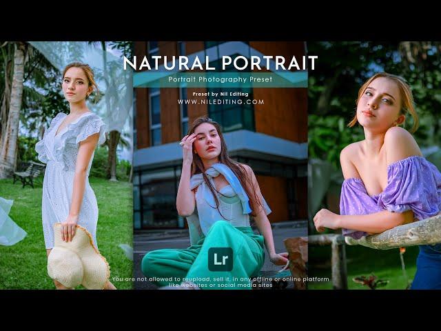 How to Edit Professional Portrait Photography | Lightroom Premium Presets DNG & XMP Free Download