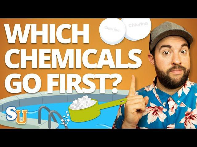 What's the RIGHT Order to Add POOL CHEMICALS?