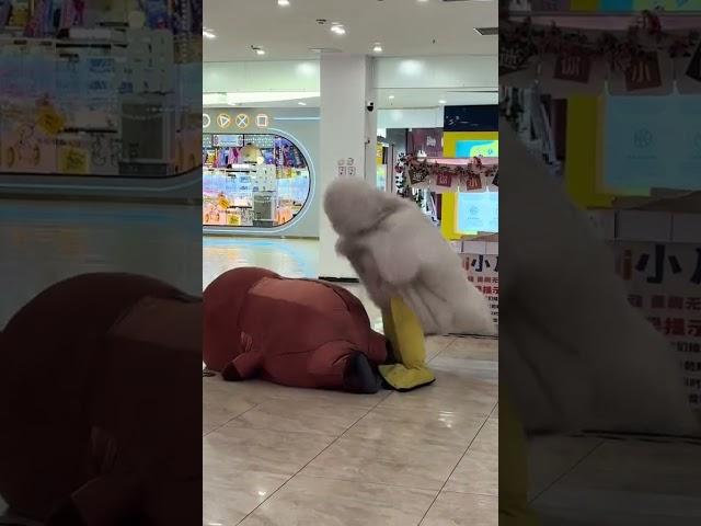 每个脚趾都在用力#高邮大梦想城#高邮超好玩的游乐园 #高邮经济开发区 #卡皮扒拉 #大鹅