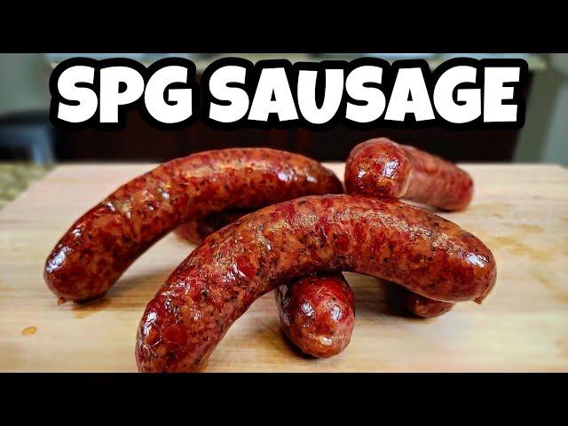 SPG Sausage - Sausage Recipe Perfect For Beginners - Smokin' Joe's Pit BBQ