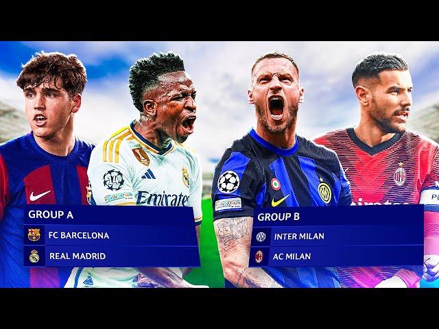 CHAMPIONS LEAGUE..BUT EVERY GROUP IS A DERBY! 