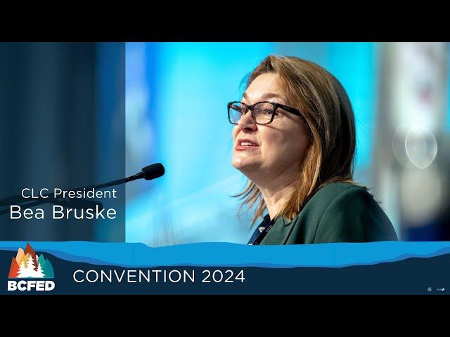 Bea Bruske BCFED Convention 2024