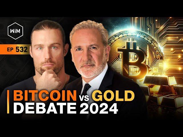 Bitcoin vs Gold DEBATE 2024: Peter Schiff vs Robert Breedlove (WiM532)