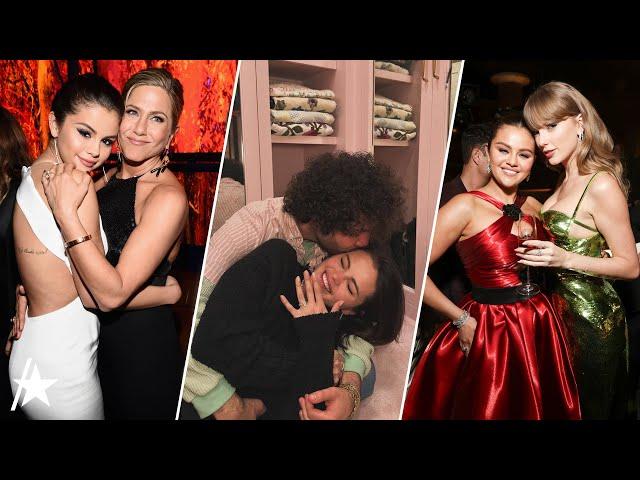 Selena Gomez & Benny Blanco Get Love From Taylor Swift, Cardi B, Jennifer Aniston & More