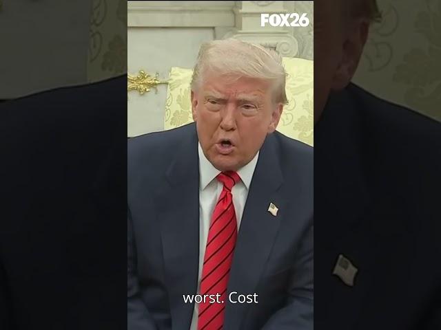 Trump says Cali High-Speed Rail is "the worst cost overrun I've ever seen. We're not going to pay."