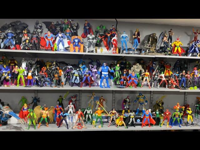 McFarlane Toys DC Multiverse Collection walkthrough! Comics and movie figures!