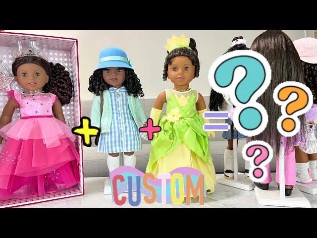 American Girl Customs: Pink Stardust + Claudie + Tiana