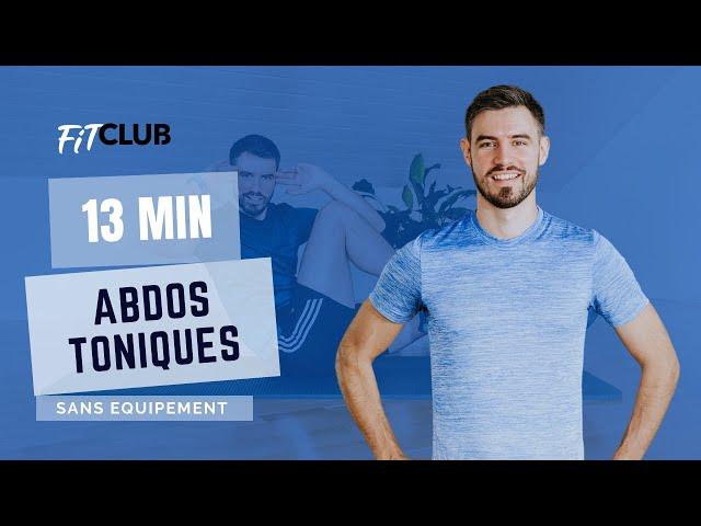 EXERCICES ABDOS - PERDRE LA GRAISSE DU VENTRE - FIT CLUB