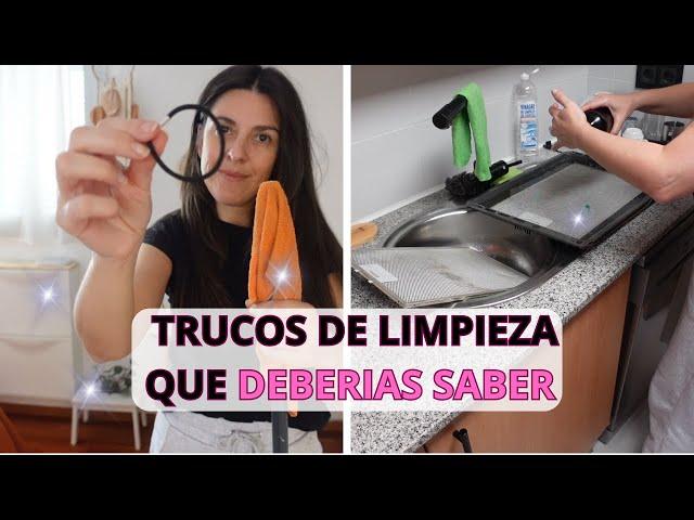 TRUCOS de LIMPIEZA que DEBERIAS SABER  te harán  el trabajo más FACIL