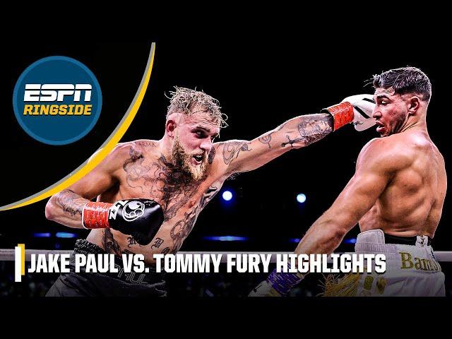 Jake Paul vs. Tommy Fury | Highlights | ESPN Ringside