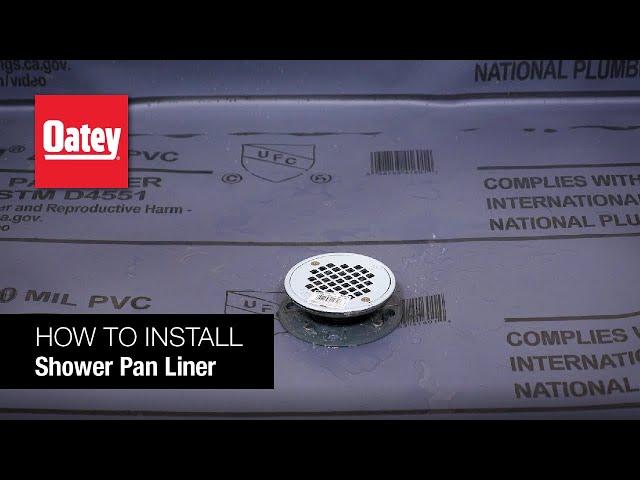 How to Install a Shower Pan Liner