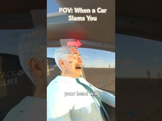 POV: When a Car slams You #funny #comedymemes #relatable #theananthshow