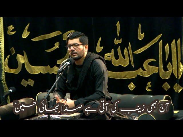 Aaj Bhi Zainab sa Ki Aati Hai Sada Bhai Hussain as |  Mir Hasan Mir Live 2019 | Soz Salam 2019