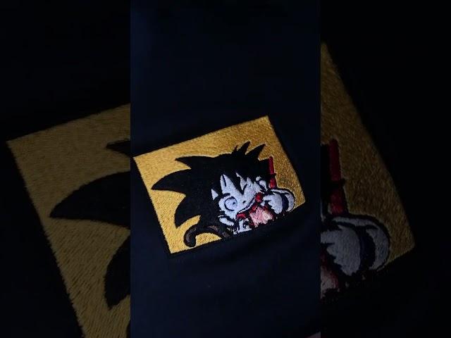 Find custom embroidery on our Etsy Page! #embroidered #embroidery #custompaches #dbz