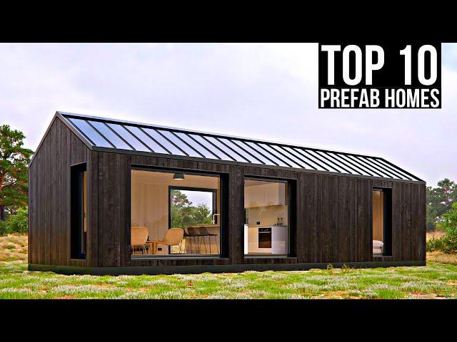 The Top 10 PREFAB HOMES of 2023!!