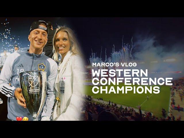 Marco's erster Titel in den USA | Special Vlog | Western Conference Champions mit LA Galaxy