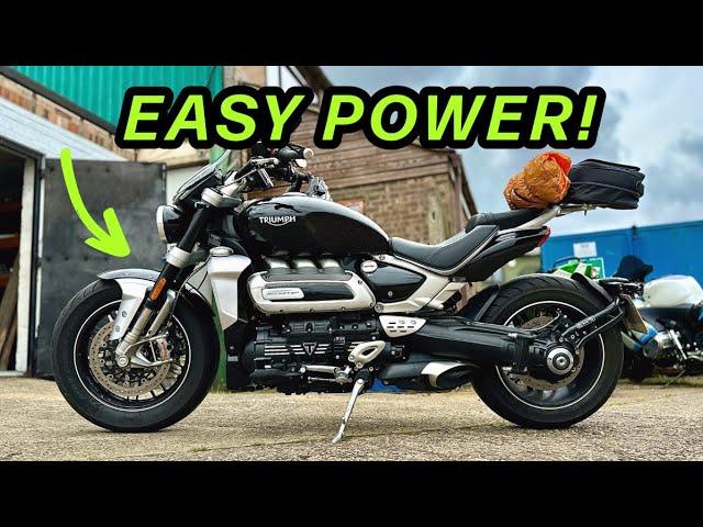 How To De-restrict A Triumph Rocket 3!