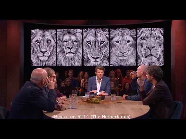 RTL4 "Beau" - Gregory Herpe - Portraits of lions