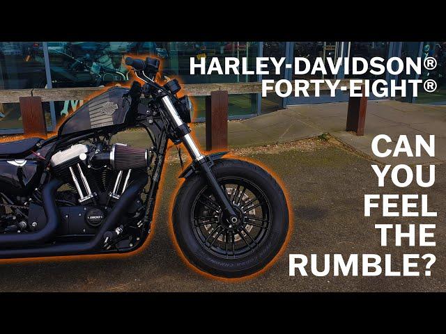 Harley-Davidson Forty-Eight Custom: Rumble In the Urban Jungle