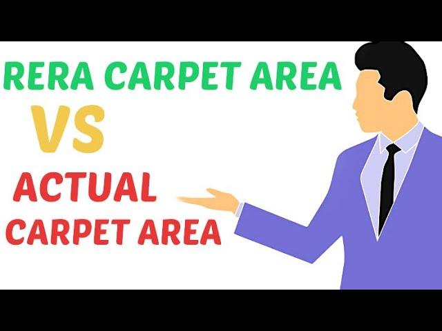 Difference between Rera carpet area and Actual carpet area