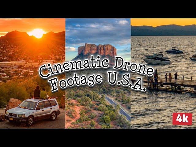 Cinematic Drone Footage Around the United States | Ants Drone Channel Intro