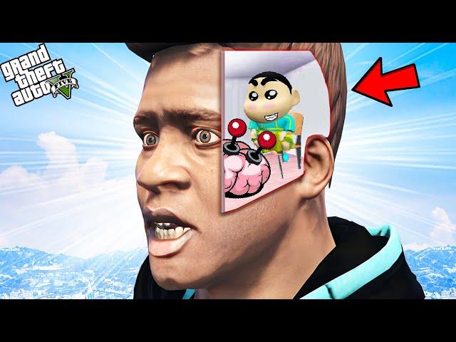 Shinchan Control Franklin's Mind To Destroy in GTA 5 (Full Movie)