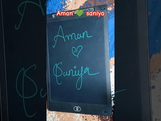 aman ️ saniya #coversong #song #vintage #craft #art #craftboxx #happybirthdaysong #love #singer