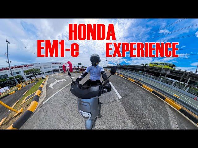 HONDA EM1-e TEST RIDE