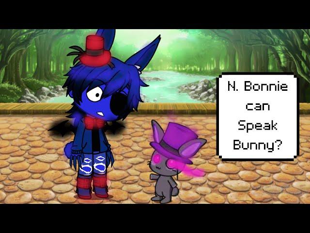 Nightmare Bonnie Can Speak Bunny? (Inspired)