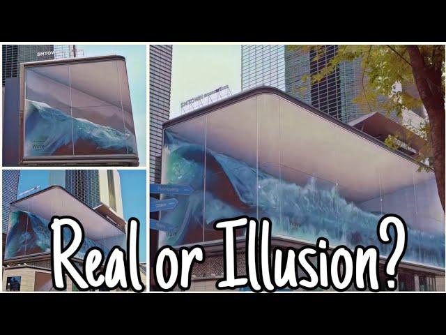 Real or Illusion? You may Confused for the First Time. #Shorts