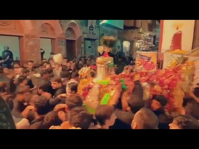 7 MUHARRAM ZIARAT E SHABEEH E MEHNDI SHAHZADA QASIM A.S MUHALLA SHIYAN MOCHI GATE 1442 2020