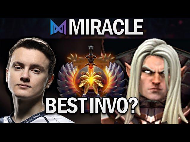 NIGMA.MIRACLE INVOKER - THE BEST PRO PLAYER - DOTA 2 GAMEPLAY