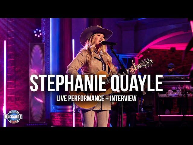 Stephanie Quayle: "Why Do We Stay?" Interview & LIVE Performance | Huckabee's Jukebox