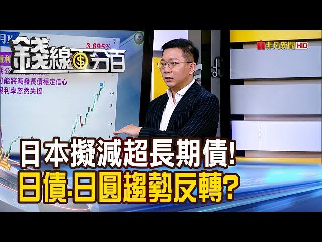 《日本擬減超長期債! 日債.日圓趨勢反轉?》【錢線百分百】20250528-9│非凡財經新聞│