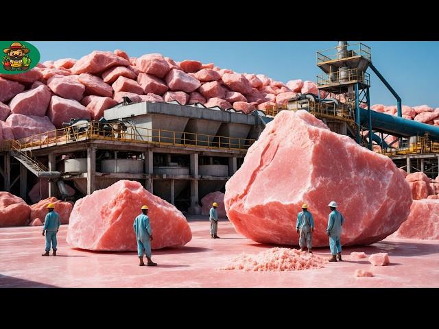 How HIMALAYAN Pink Salt is Mined and Processed | How It is made