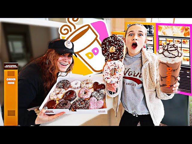 We OPENED A DUNKIN DONUTS In Our House!! **YUM** | JKREW