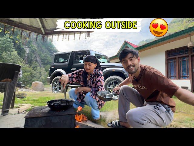 Cooking Outside With Mmy G || Sanjay Chauhan