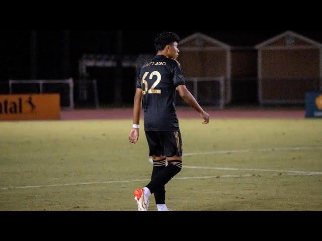 17 Year-Old Joshua Santiago vs Vancouver Whitecaps II