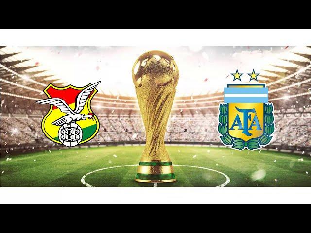 Bolivia VS Argentina For FIFA World Cup Qualification (CONMEBOL)