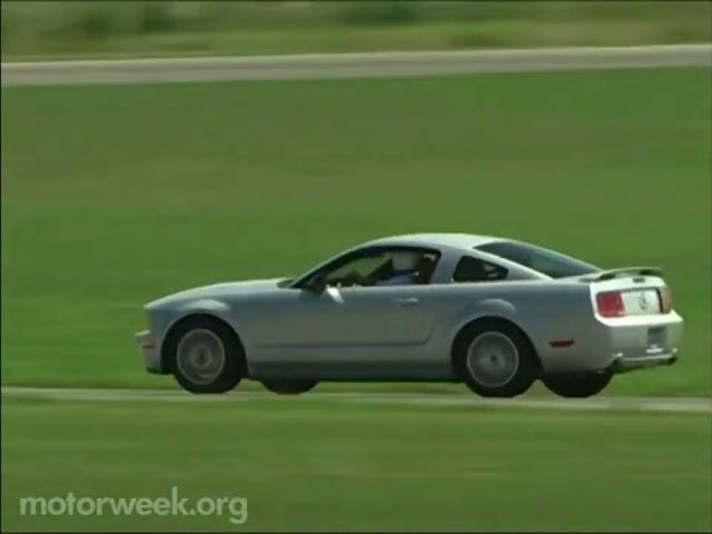 Motorweek 2005 Ford Mustang Road Test