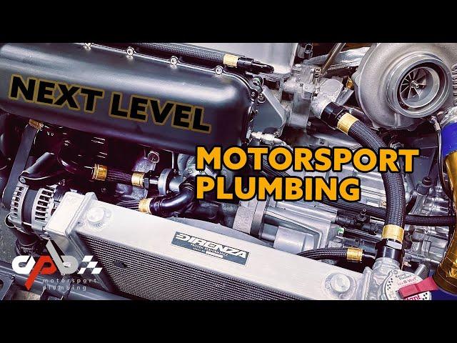 I have resorted to the best motorsport plumbing solution ever!