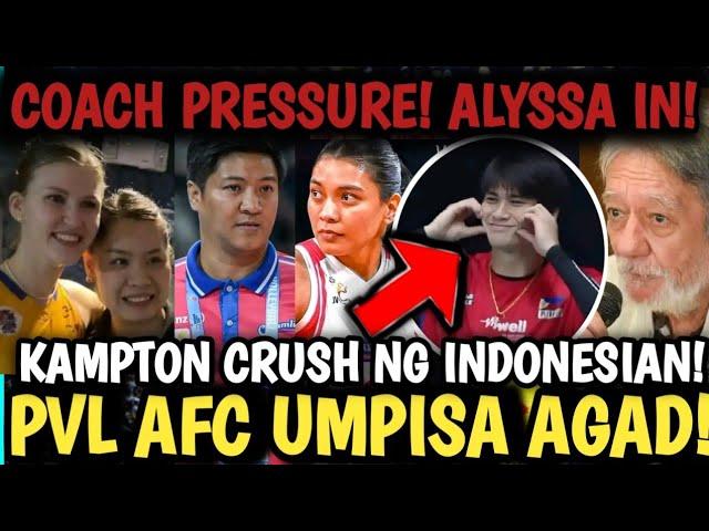 COACH MENESES PRESSURE NAPILITAN ALYSSA AT TOTS HANDA NA? MARINA TUSHOVA BINAKURAN AGAD NG CIGNAL!