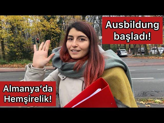 Almanya’da hemşireliğe başladım! Hemşirelik Ausbildungu | İlk izlenimler…